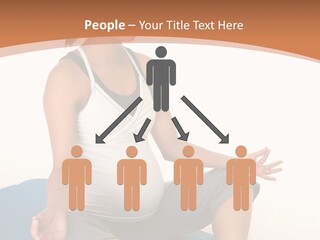 Serene Girl Life PowerPoint Template