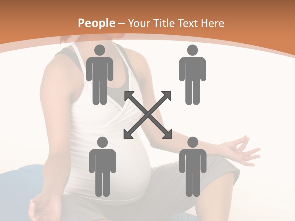 Serene Girl Life PowerPoint Template