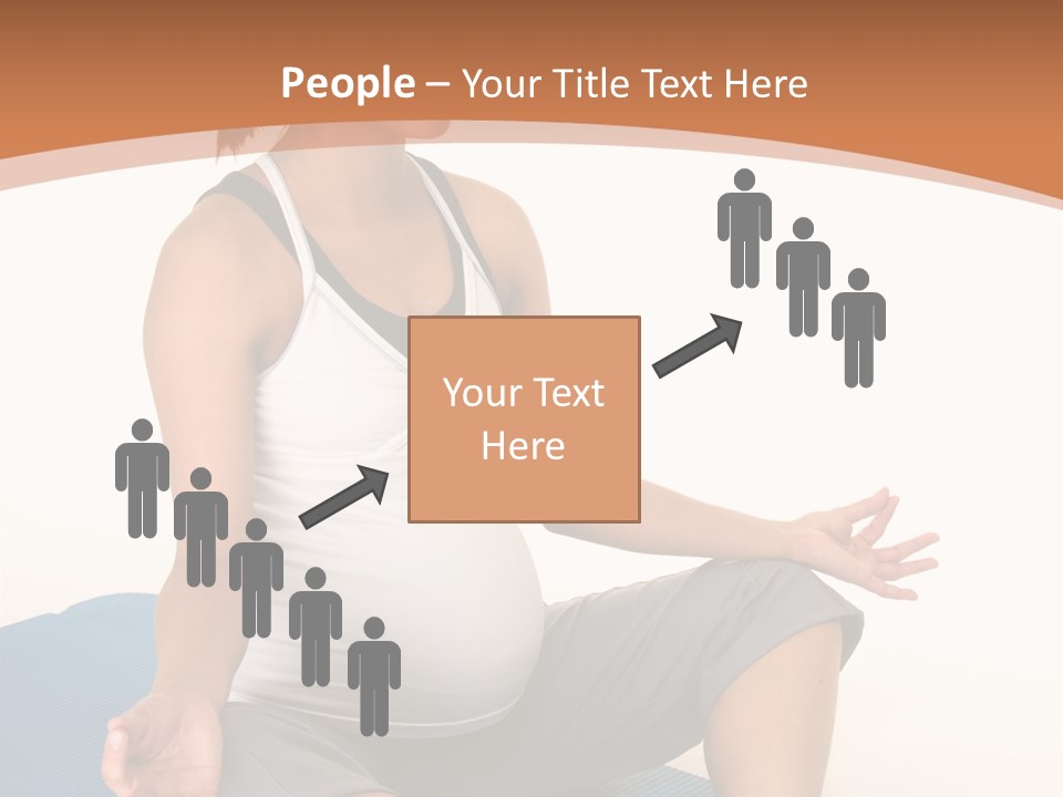 Serene Girl Life PowerPoint Template