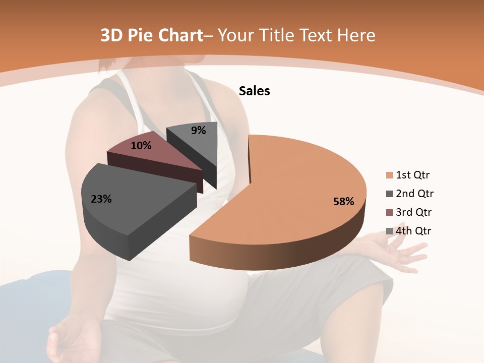 Serene Girl Life PowerPoint Template