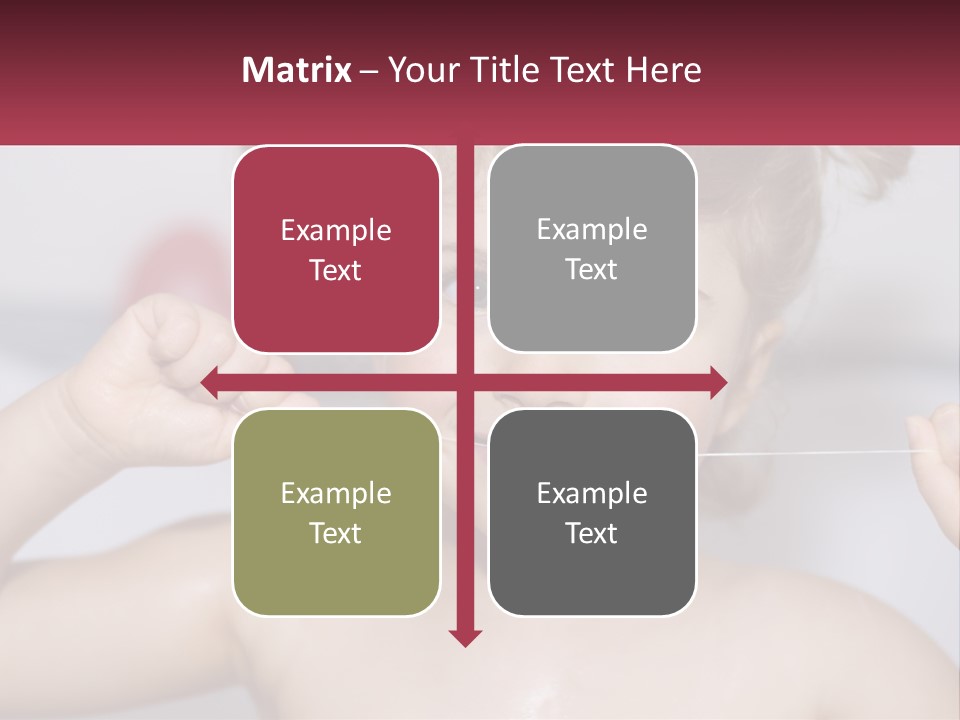 Bathtub Flossed Cute PowerPoint Template