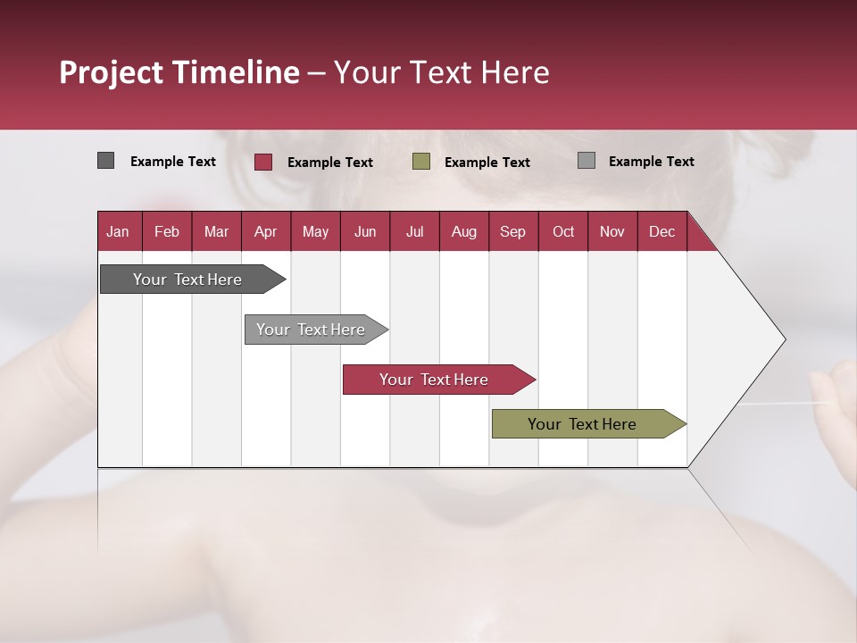 Bathtub Flossed Cute PowerPoint Template