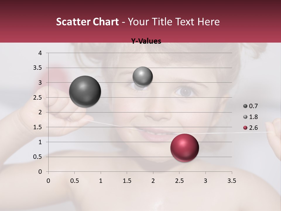 Bathtub Flossed Cute PowerPoint Template