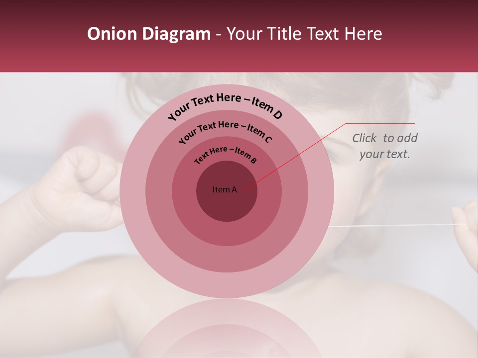 Bathtub Flossed Cute PowerPoint Template