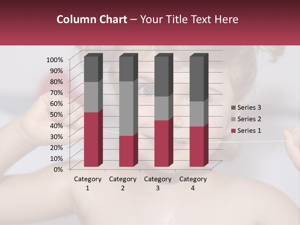 Bathtub Flossed Cute PowerPoint Template