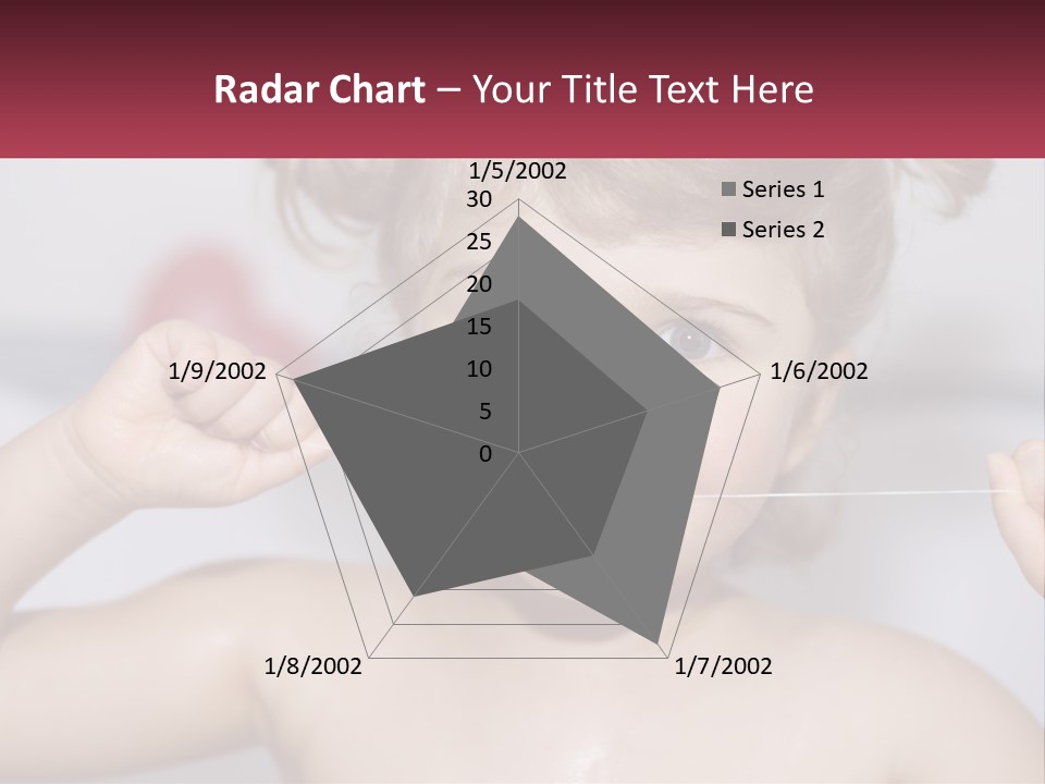 Bathtub Flossed Cute PowerPoint Template