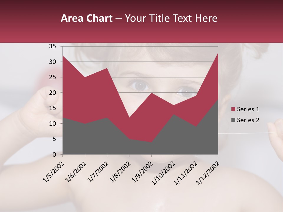 Bathtub Flossed Cute PowerPoint Template