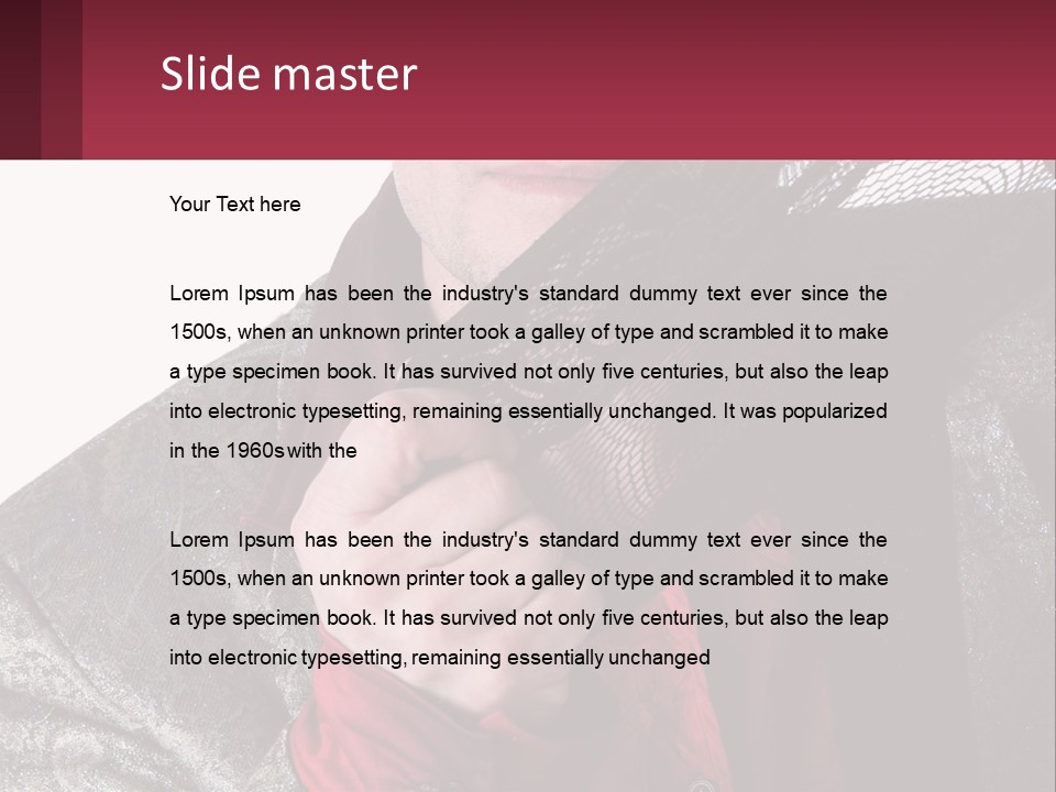 Reveals Anger Hate PowerPoint Template