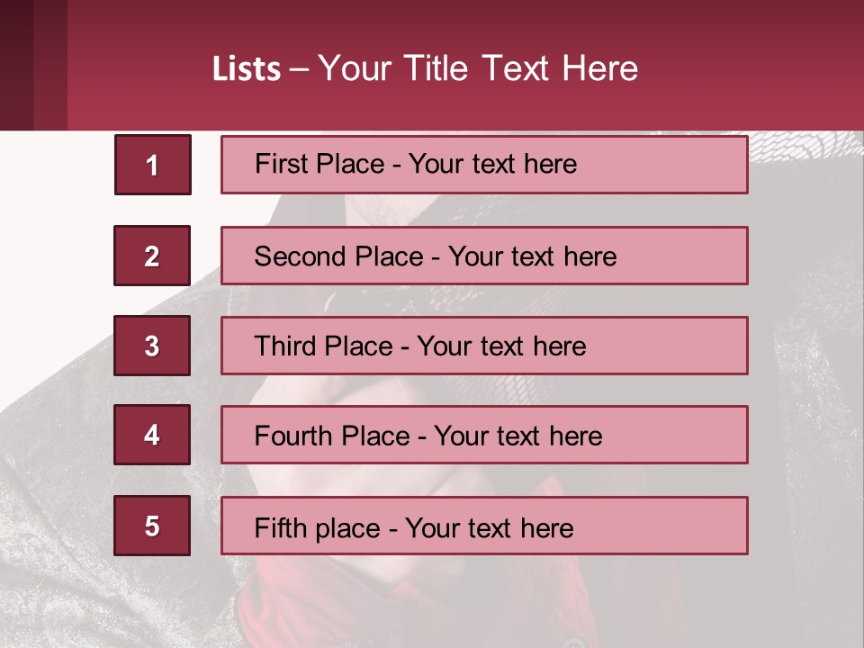 Reveals Anger Hate PowerPoint Template