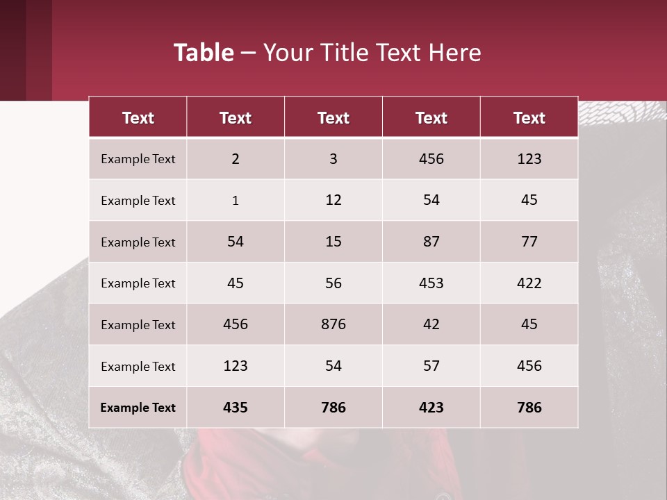 Reveals Anger Hate PowerPoint Template