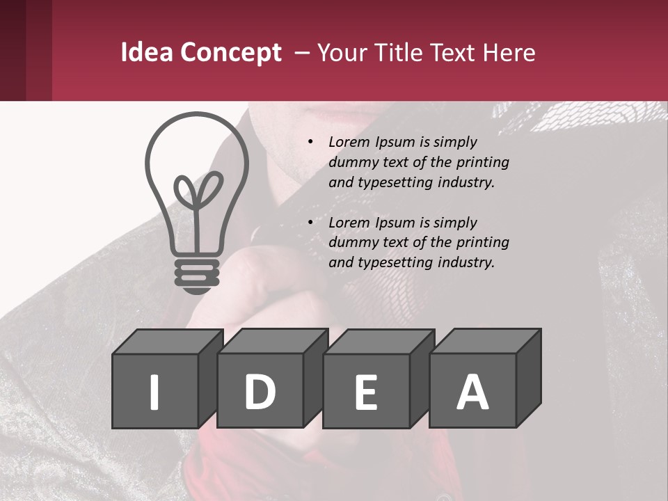 Reveals Anger Hate PowerPoint Template