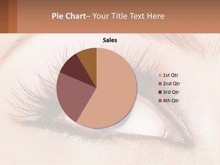 Eyeshadow Detail Young PowerPoint Template