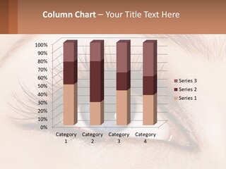 Eyeshadow Detail Young PowerPoint Template