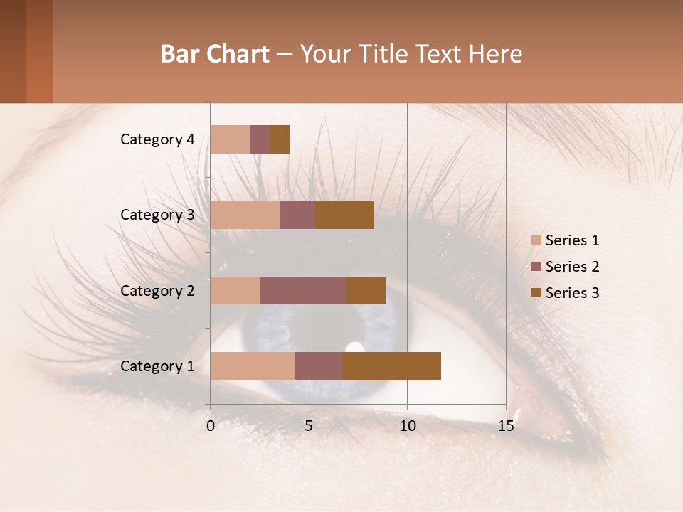 Eyeshadow Detail Young PowerPoint Template