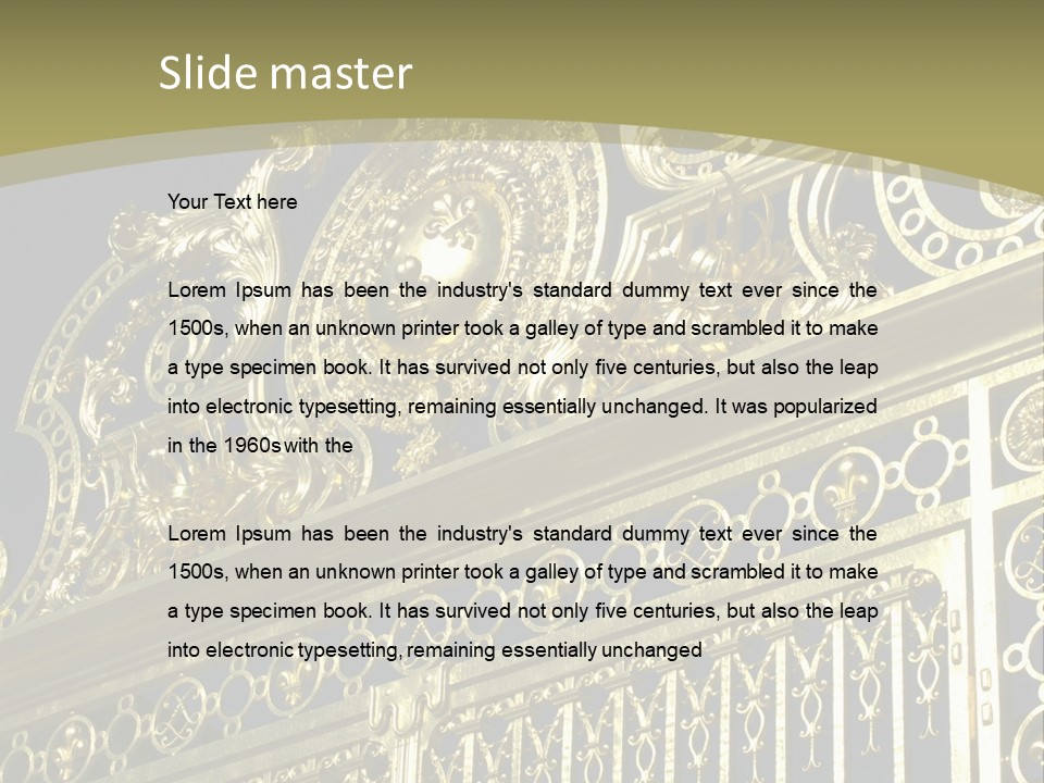 Glaces Political Parquet PowerPoint Template