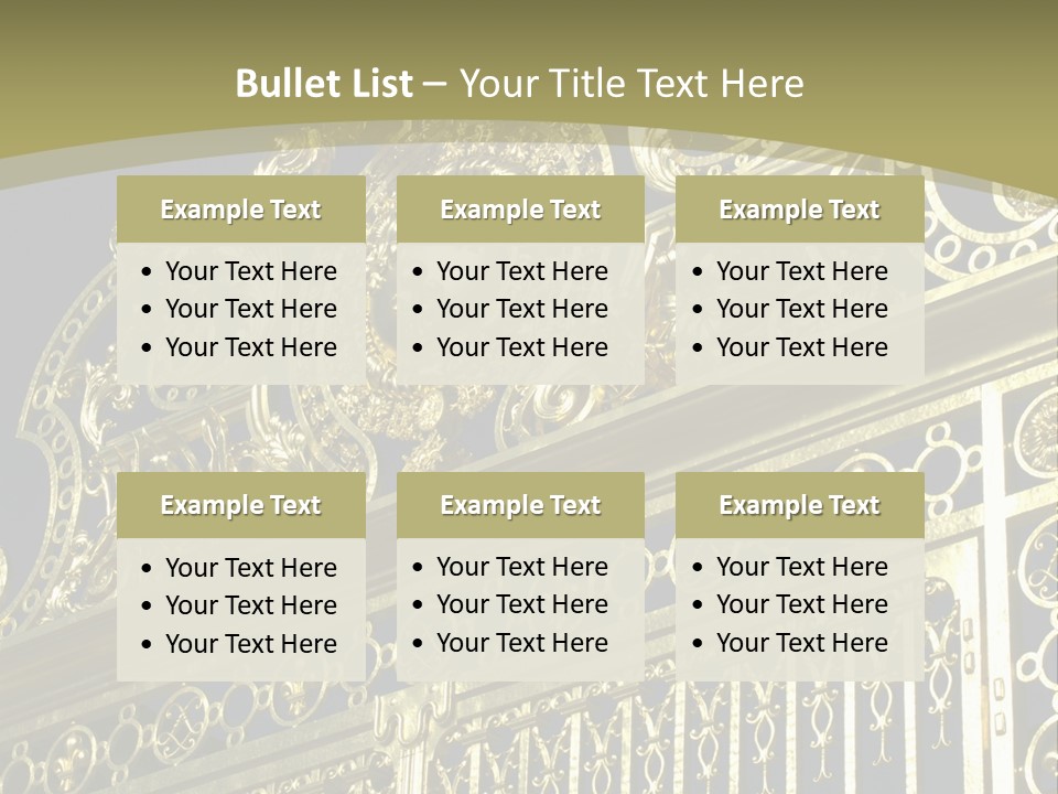 Glaces Political Parquet PowerPoint Template