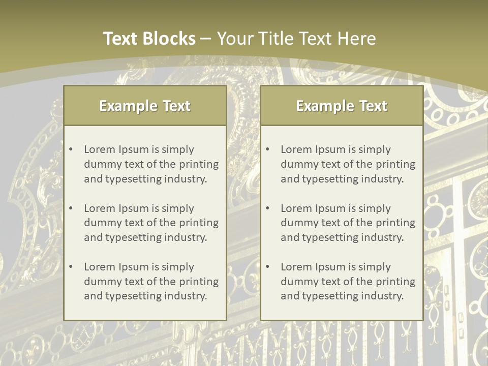 Glaces Political Parquet PowerPoint Template
