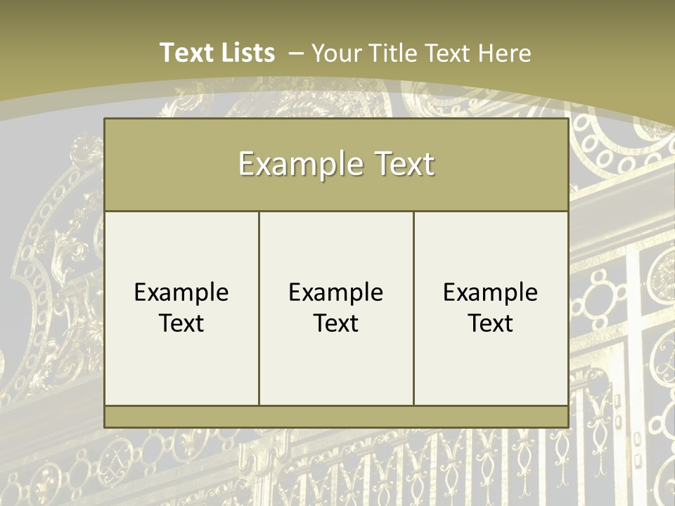 Glaces Political Parquet PowerPoint Template