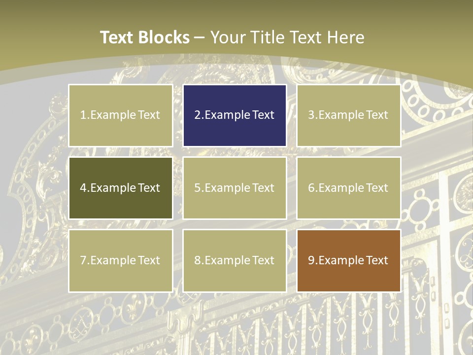 Glaces Political Parquet PowerPoint Template