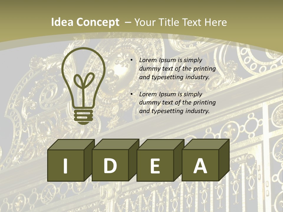 Glaces Political Parquet PowerPoint Template