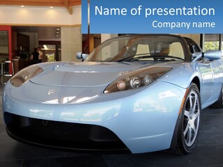 Car Corporation Vehicle PowerPoint Template