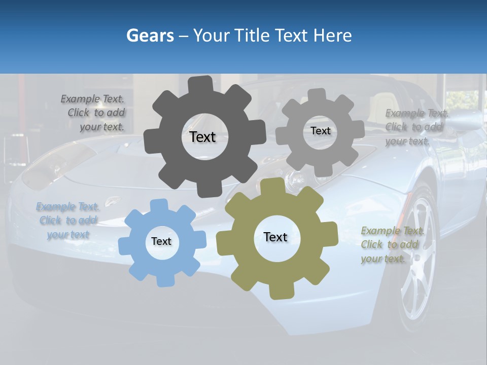 Car Corporation Vehicle PowerPoint Template