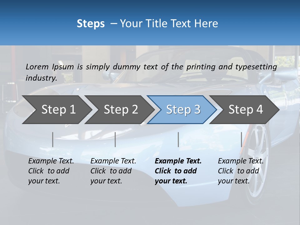 Car Corporation Vehicle PowerPoint Template