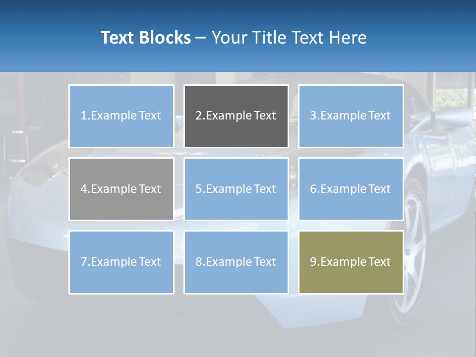 Car Corporation Vehicle PowerPoint Template