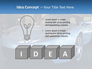 Car Corporation Vehicle PowerPoint Template