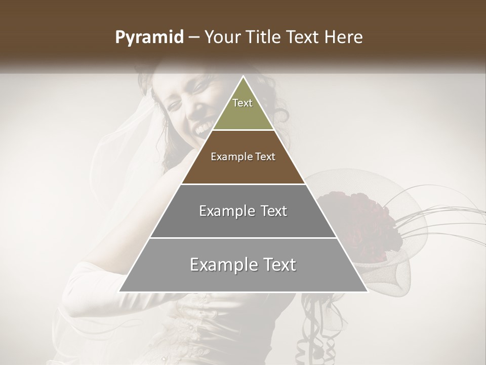 Model Woman Femininity PowerPoint Template