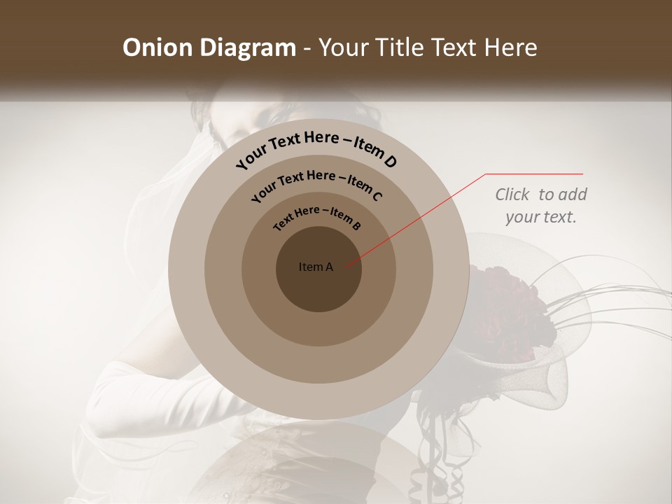 Model Woman Femininity PowerPoint Template