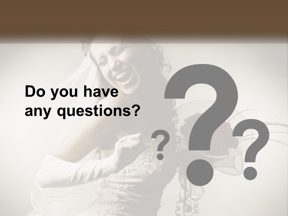 Model Woman Femininity PowerPoint Template