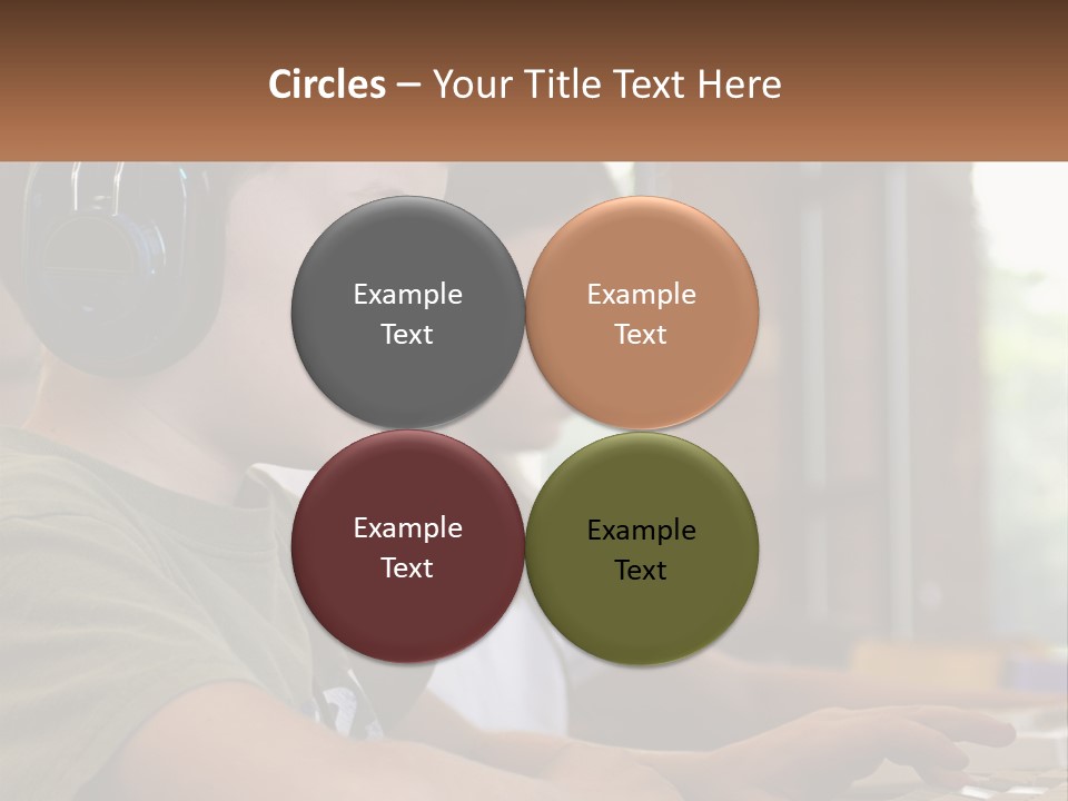 Happy Profile Technology PowerPoint Template