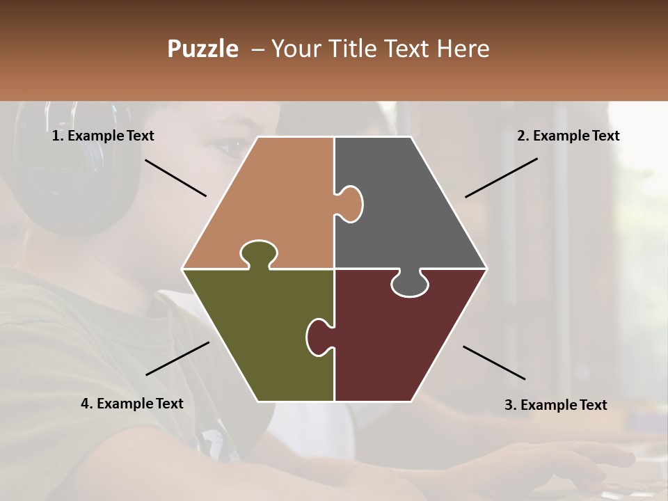 Happy Profile Technology PowerPoint Template