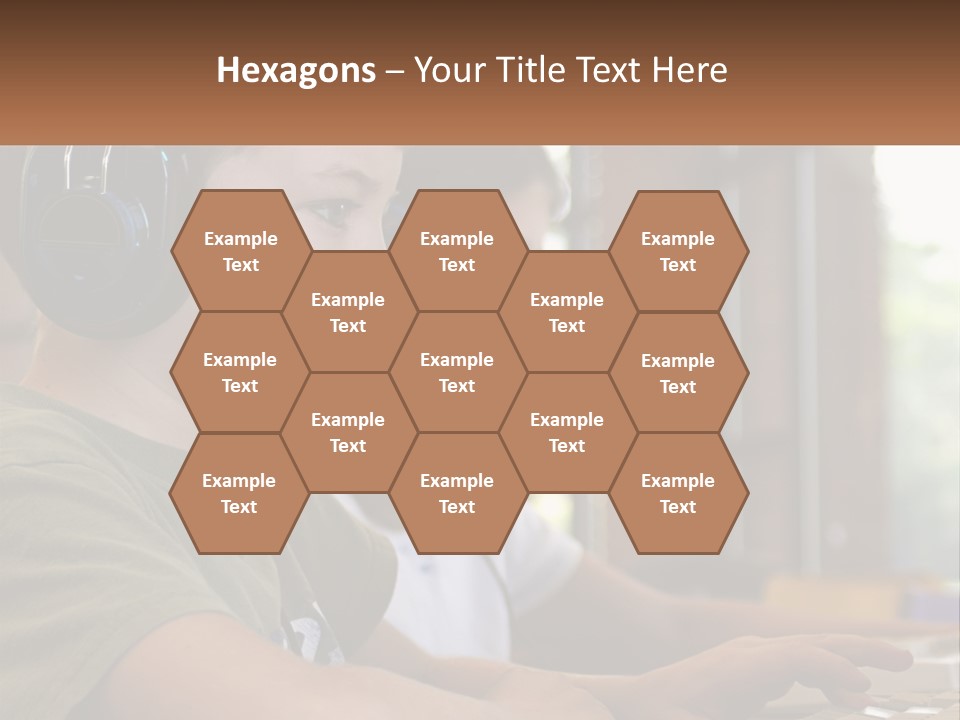 Happy Profile Technology PowerPoint Template