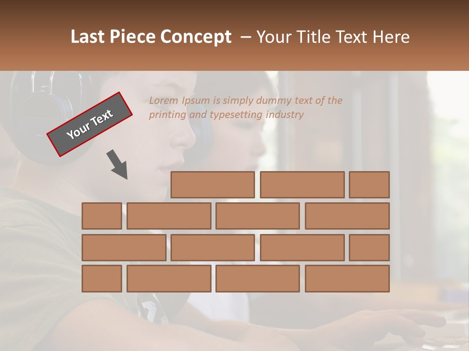 Happy Profile Technology PowerPoint Template