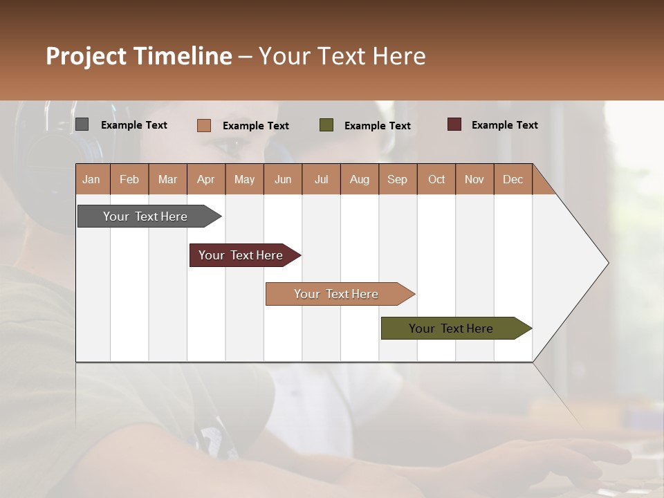 Happy Profile Technology PowerPoint Template