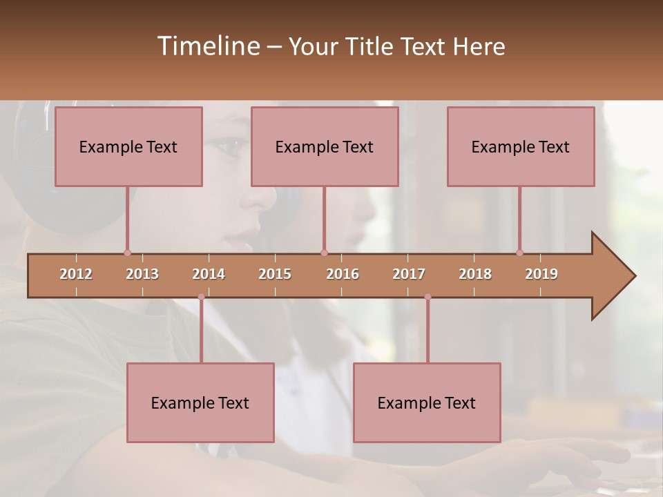Happy Profile Technology PowerPoint Template