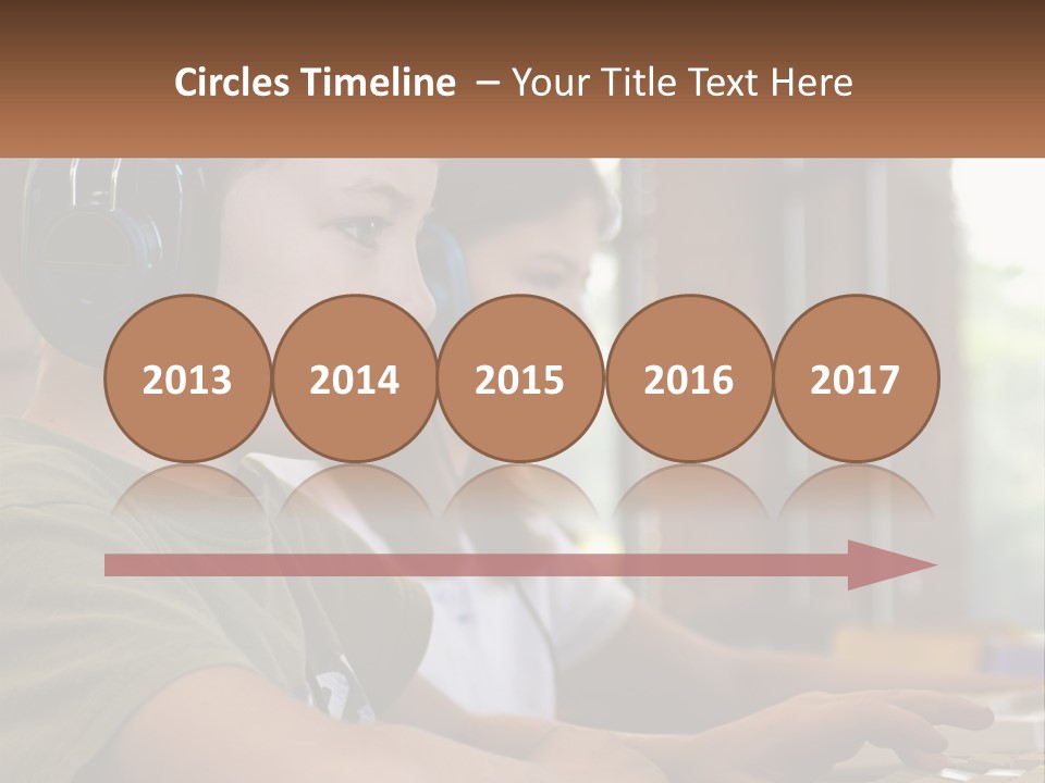 Happy Profile Technology PowerPoint Template