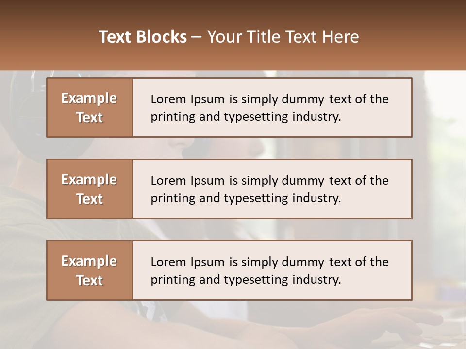 Happy Profile Technology PowerPoint Template