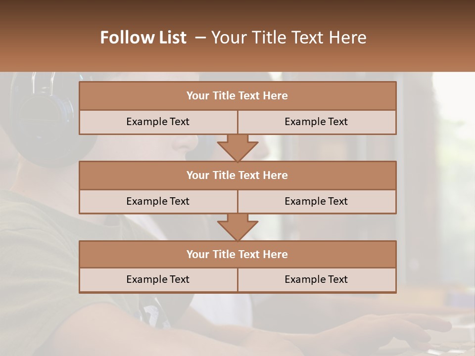 Happy Profile Technology PowerPoint Template