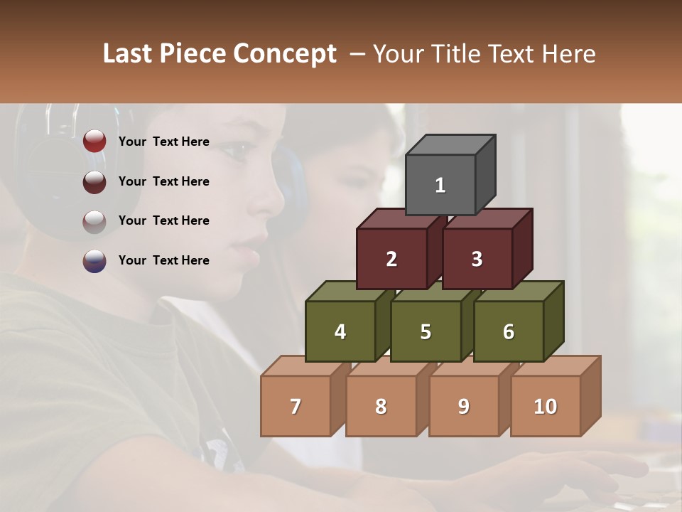 Happy Profile Technology PowerPoint Template