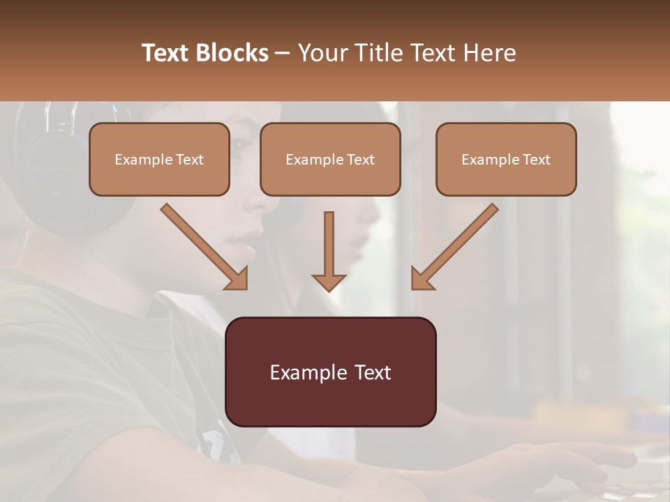Happy Profile Technology PowerPoint Template