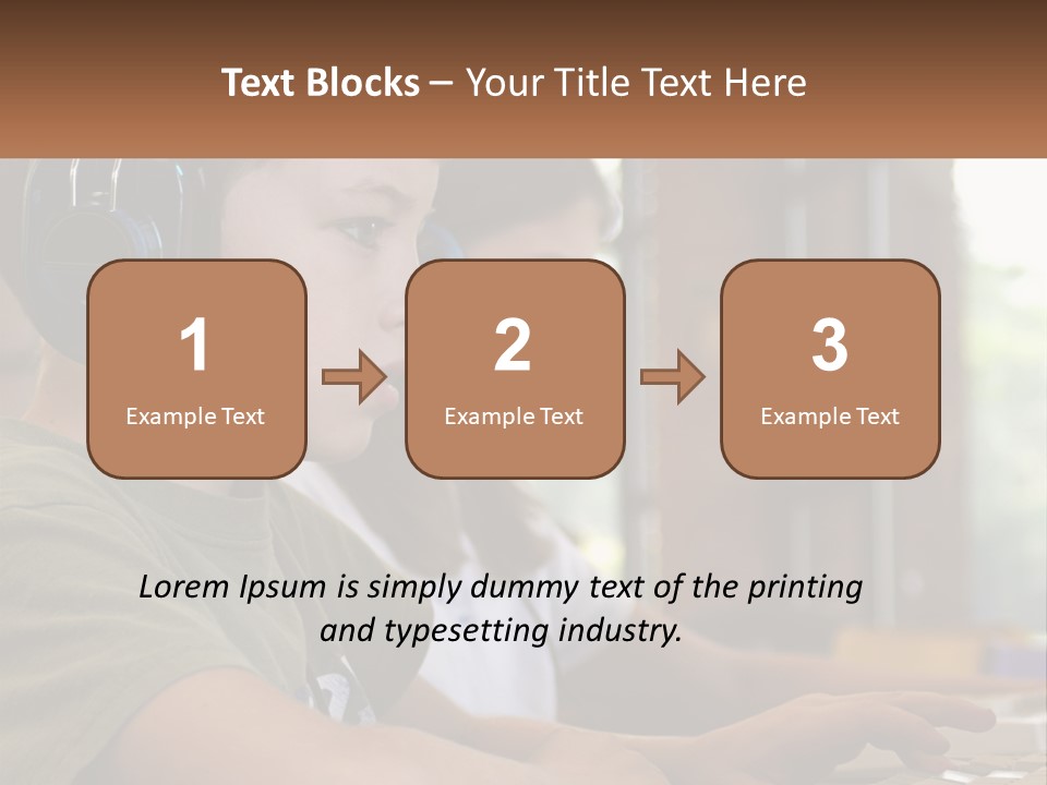Happy Profile Technology PowerPoint Template