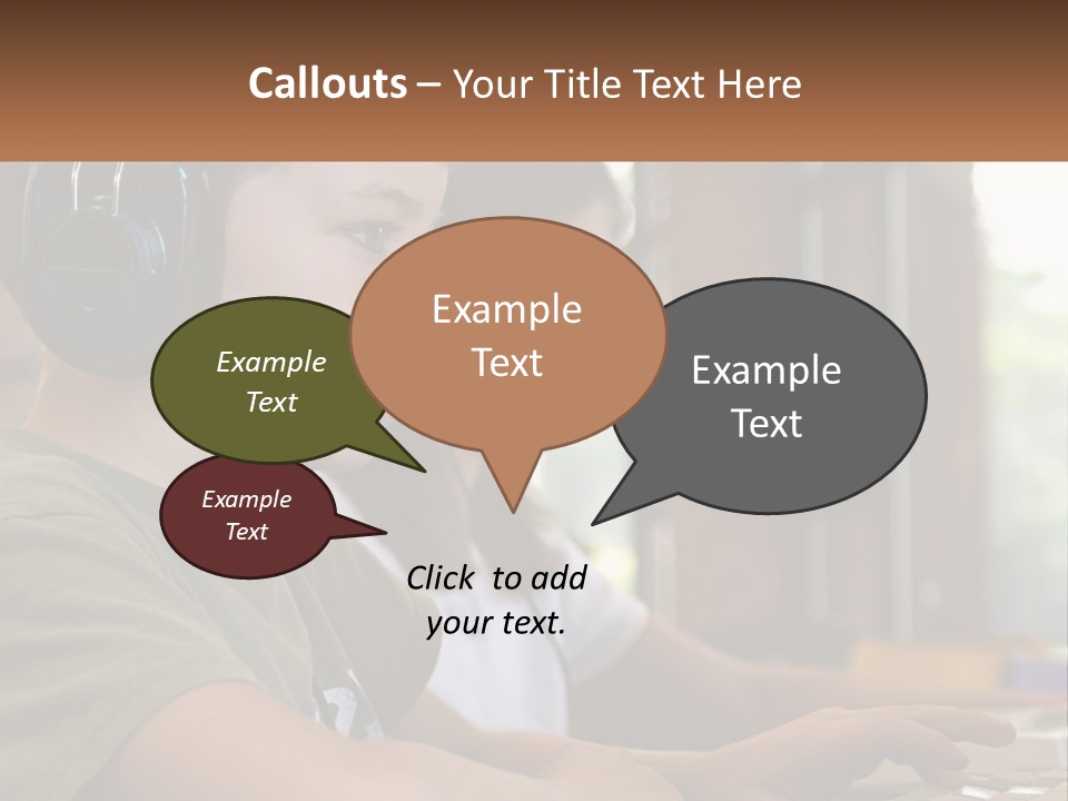 Happy Profile Technology PowerPoint Template