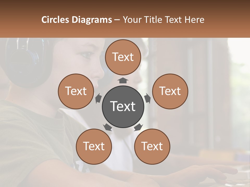 Happy Profile Technology PowerPoint Template