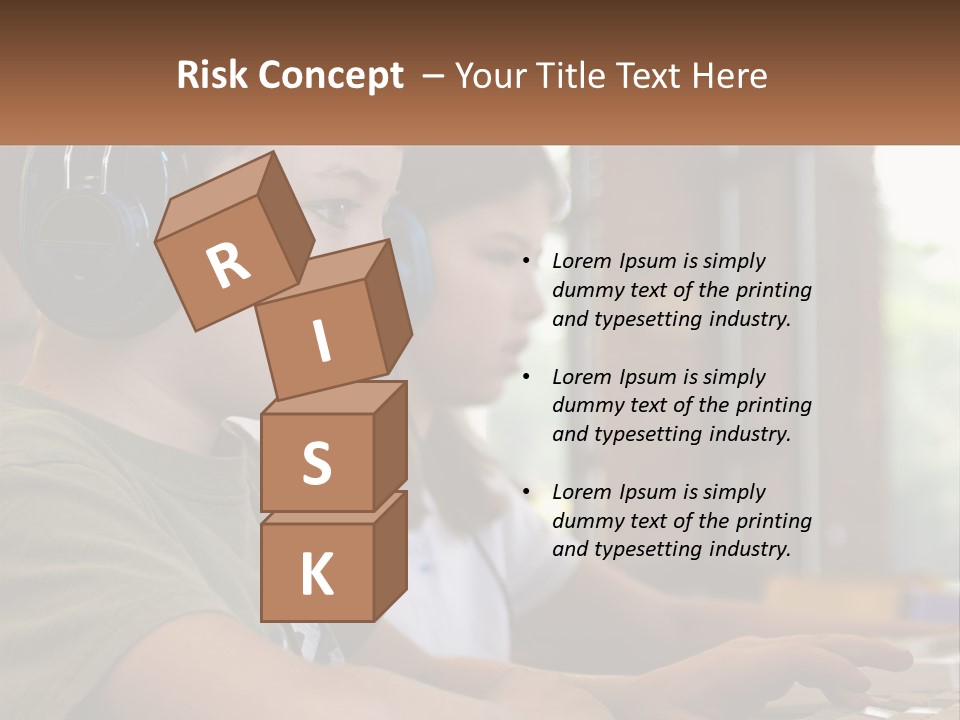 Happy Profile Technology PowerPoint Template