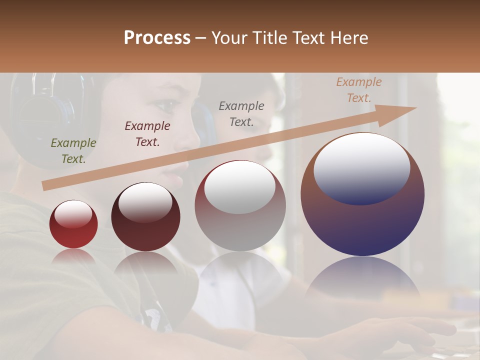 Happy Profile Technology PowerPoint Template