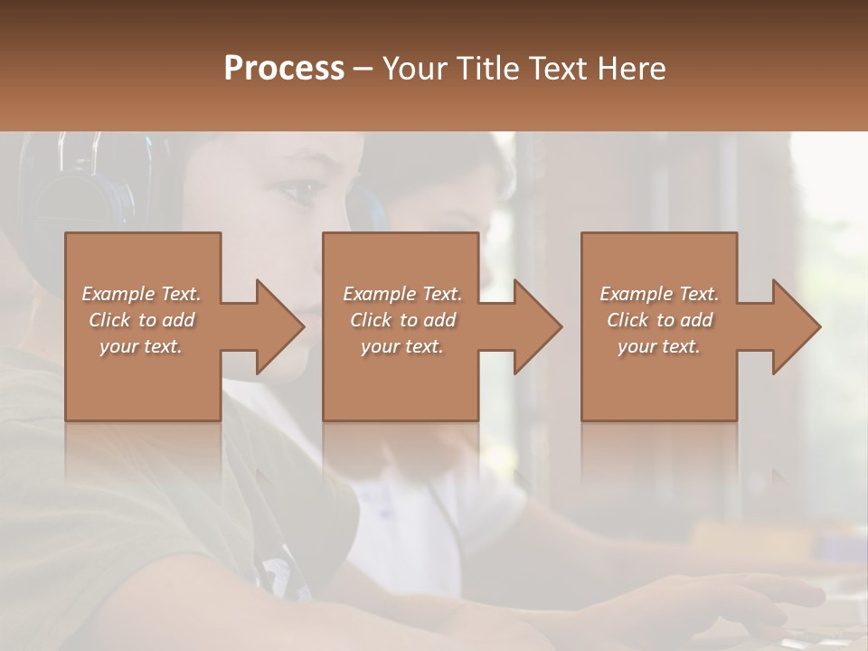 Happy Profile Technology PowerPoint Template