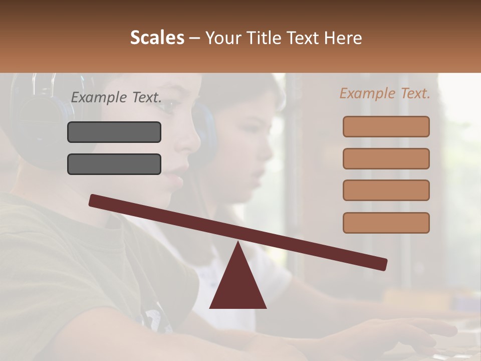 Happy Profile Technology PowerPoint Template